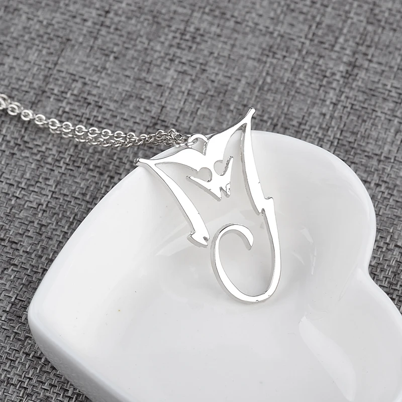 Michael Jackson Necklace Silver Color 