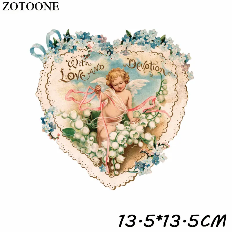 

Patches Iron On Patch Pretty Angel Patch Diy Decoration Easy Print By Household Irons Parches Ropa A-Level Washable Patch C