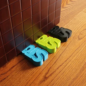 

New Silicone Baby Safety Door Stop Lock Cartoon "STOP" Door Stopper Kids Door Guards Safe Protector Anti-pinch Finger 1PCS