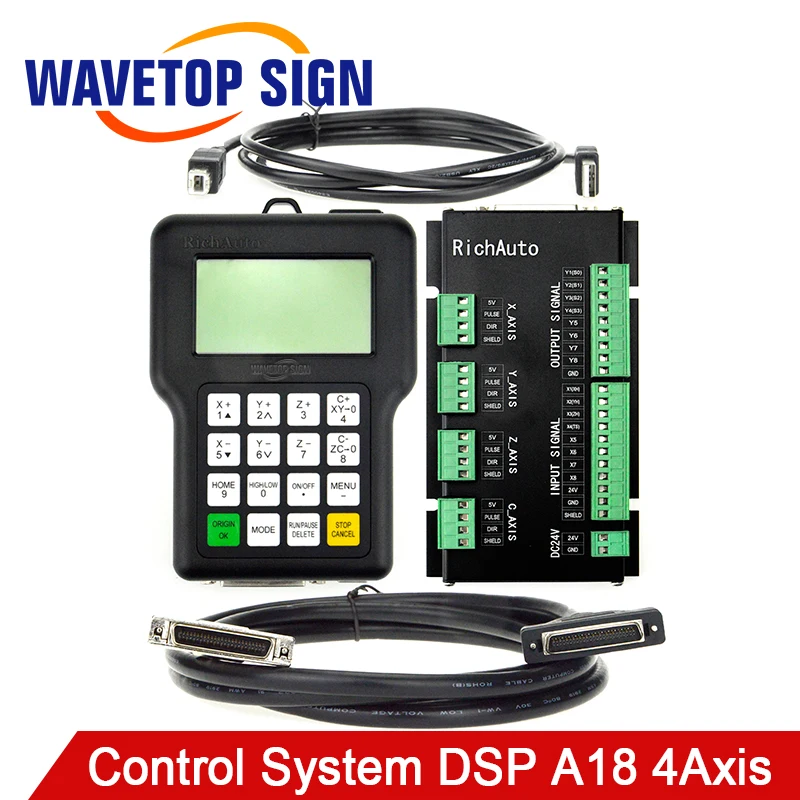 

DSP A18 dsp a18E Four-axis Linkage Motion Control System Cnc DSP Cnc Router Machine Control Card Cnc Rourter Mainboard