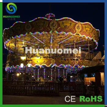 

Free Shipping!!! 100pcs DC24V 45mm round shape waterproof amusement led pixel lamp module with SMD5050 9leds
