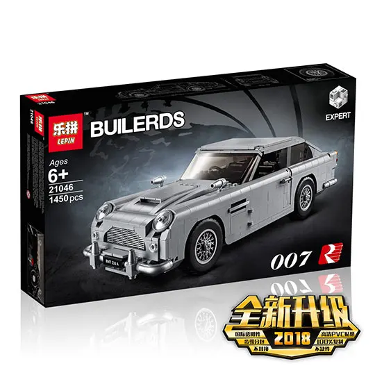 

DHL lepin Technic 21046Toys Series Expert Aston Martin DB5 Compatible With 10262 Bricks Model Building Blocks Educational Toys