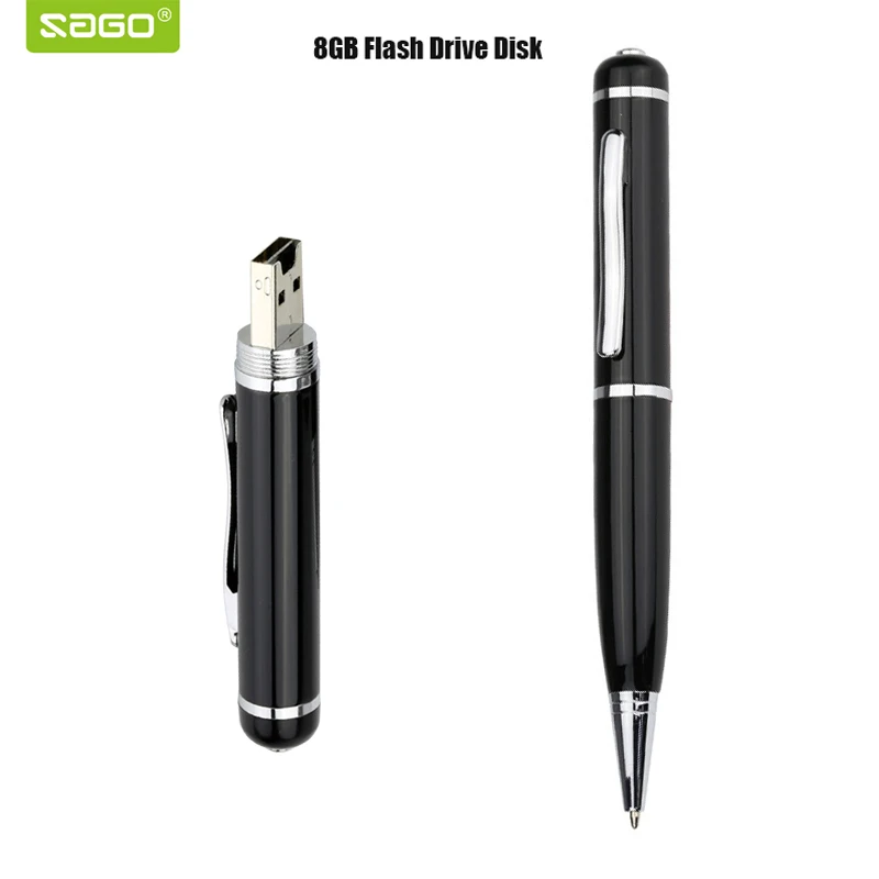 

SAGO Professional Mini hidden 60m Effective 8G 16G 32G Flash Drive Disk Digital Audio Voice Recorder HD Portable Recording pen