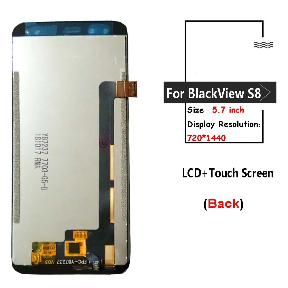 ЖК дисплей для BlackView S8 с сенсорным экраном и дигитайзером в сборе|Экраны