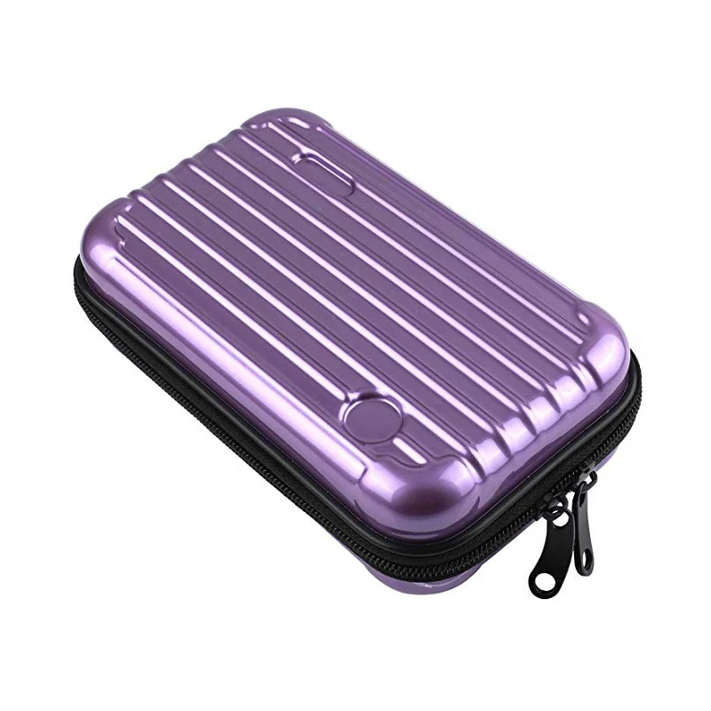 Purple Женская водонепроницаемая косметическая сумка для макияжа для девочек, косметический чехол для путешествий, органайзер для шкафов, набор для туалетных принадлежностей, сумки для переноски - Цвет: Purple