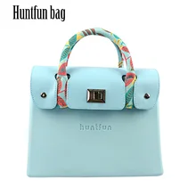 Новая квадратная сумка huntfun EVA, Цветочный полотняный вкладыш, ручка с клапаном, водонепроницаемая сумка, стильная женская сумка на плечо