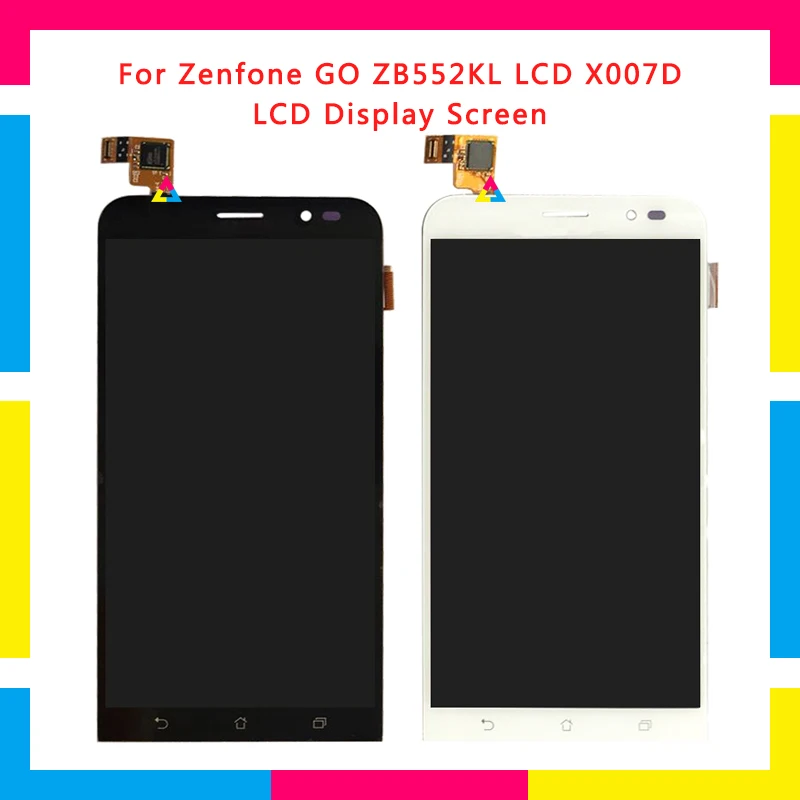 

LCD Display Screen With Touch Screen Digitizer Assembly For Asus Zenfone GO ZB552KL X007D Replacement