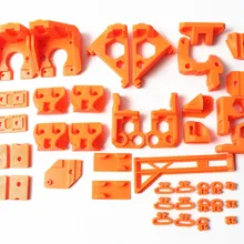 1 компл. Качество Reprap Prusa i3 MK3 медведь обновленный печатные части PLA оранжевый цвет