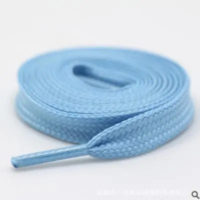 1 пара серебристые шнурки, спортивным shoelacesshoelacesshoelaces флуоресцентный darkdark 120 см - Цвет: Синий
