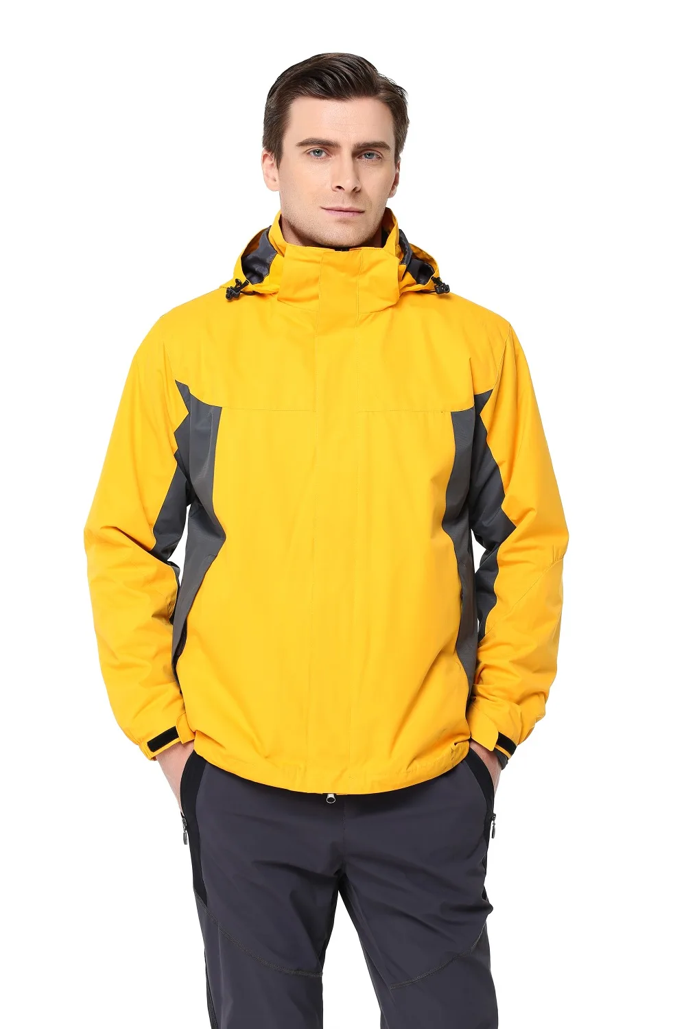 

New Arrival Camping Fishing Cycling Warm North Two-Pieces Windproof Men Wimter Softshell Coat of Face Outdoor Hiking Jacket