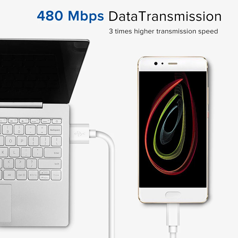 Кабель Micro USB для быстрой зарядки EECPT кабель и передачи данных шнур зарядного