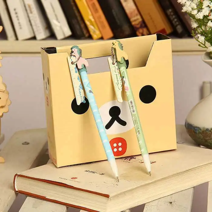 

Cartoon with pendant needle neutral pen new students 0228 neutral pen