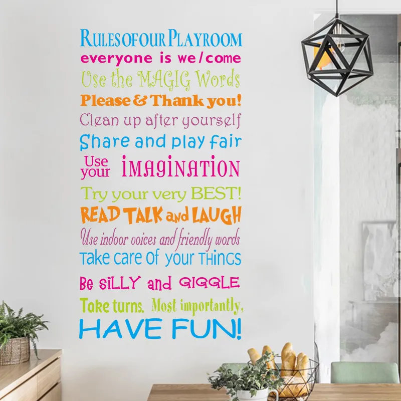 blank hot products exquisite household products Home Interior Wall Sticker Decorative Mural Decal Detachable accessories set