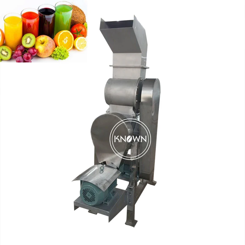 1.5T/H Industrial juicer machine fruit juice extractor Screw crushed