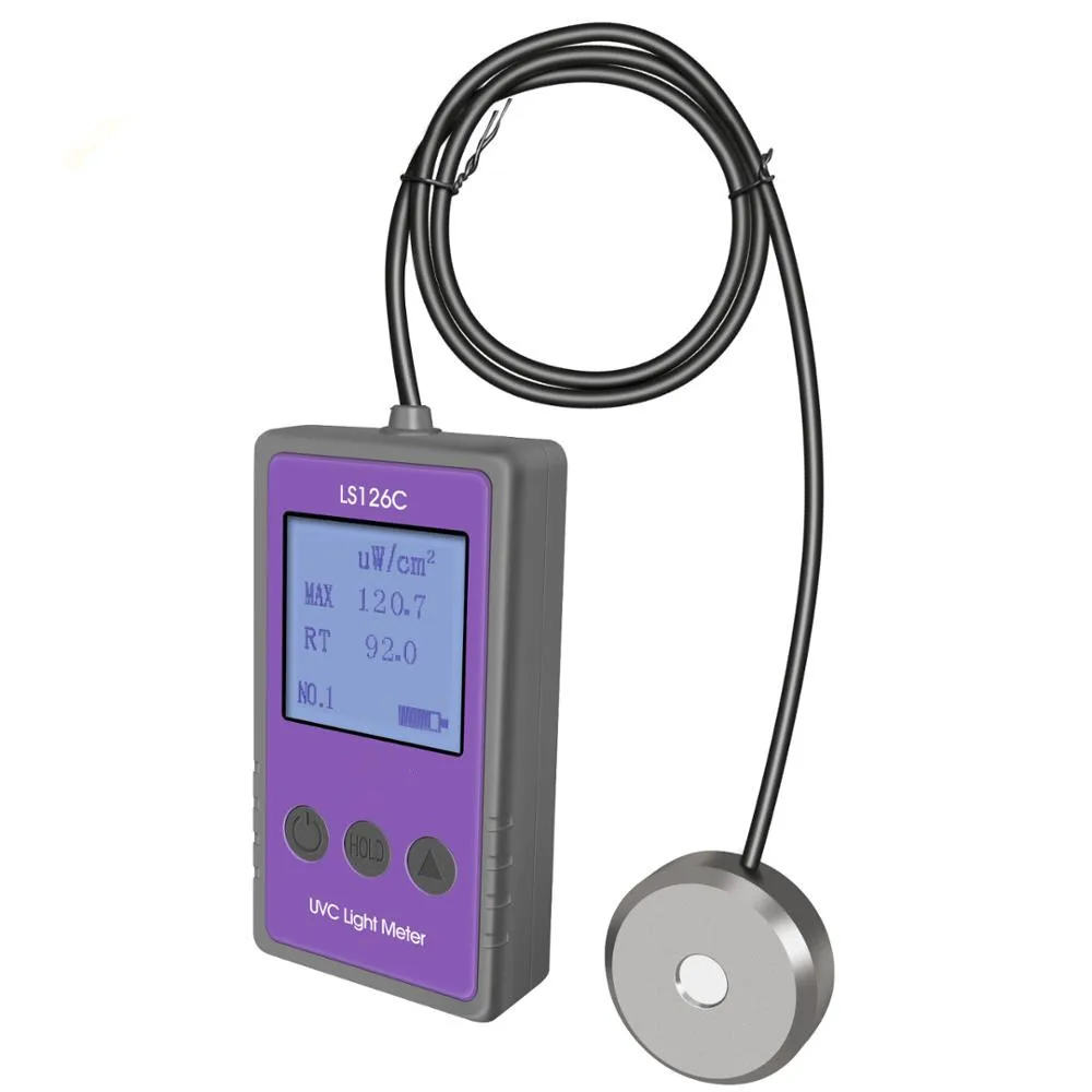 Original UV Light Meter Digital UV Radiometer Ultraviolet Intensity Lux
