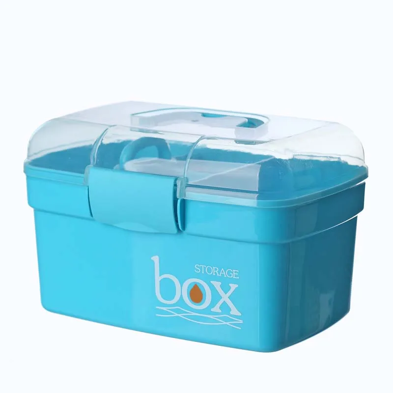 Многослойное маленькое детское здоровое питание контейнер ящик для хранения детский Ланч-бокс семейный аптечка