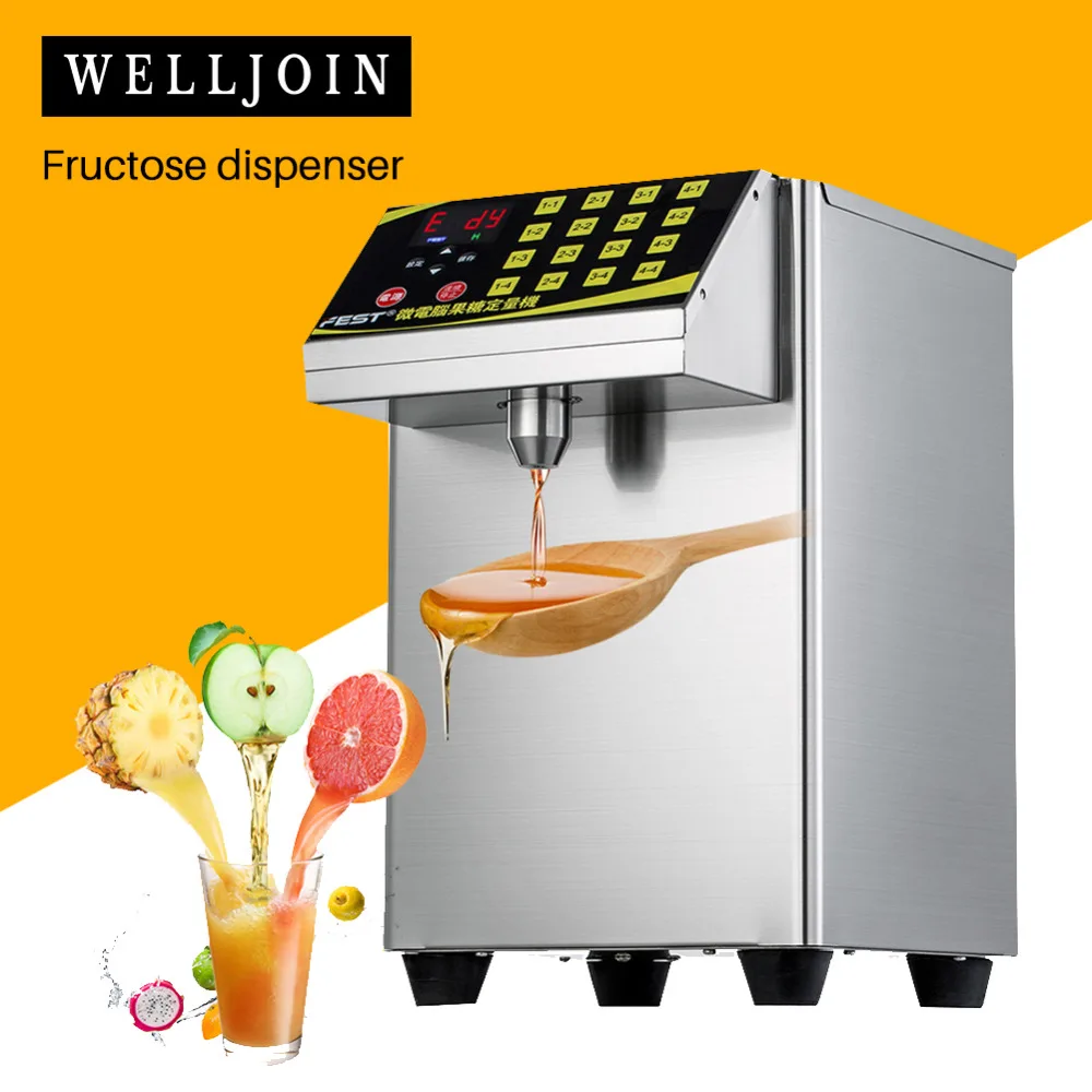 

Full steel stainless Syrup dispenser,Fructose dispenser,Bubble tea Equipments,fructose quantitative machine,Boba machine