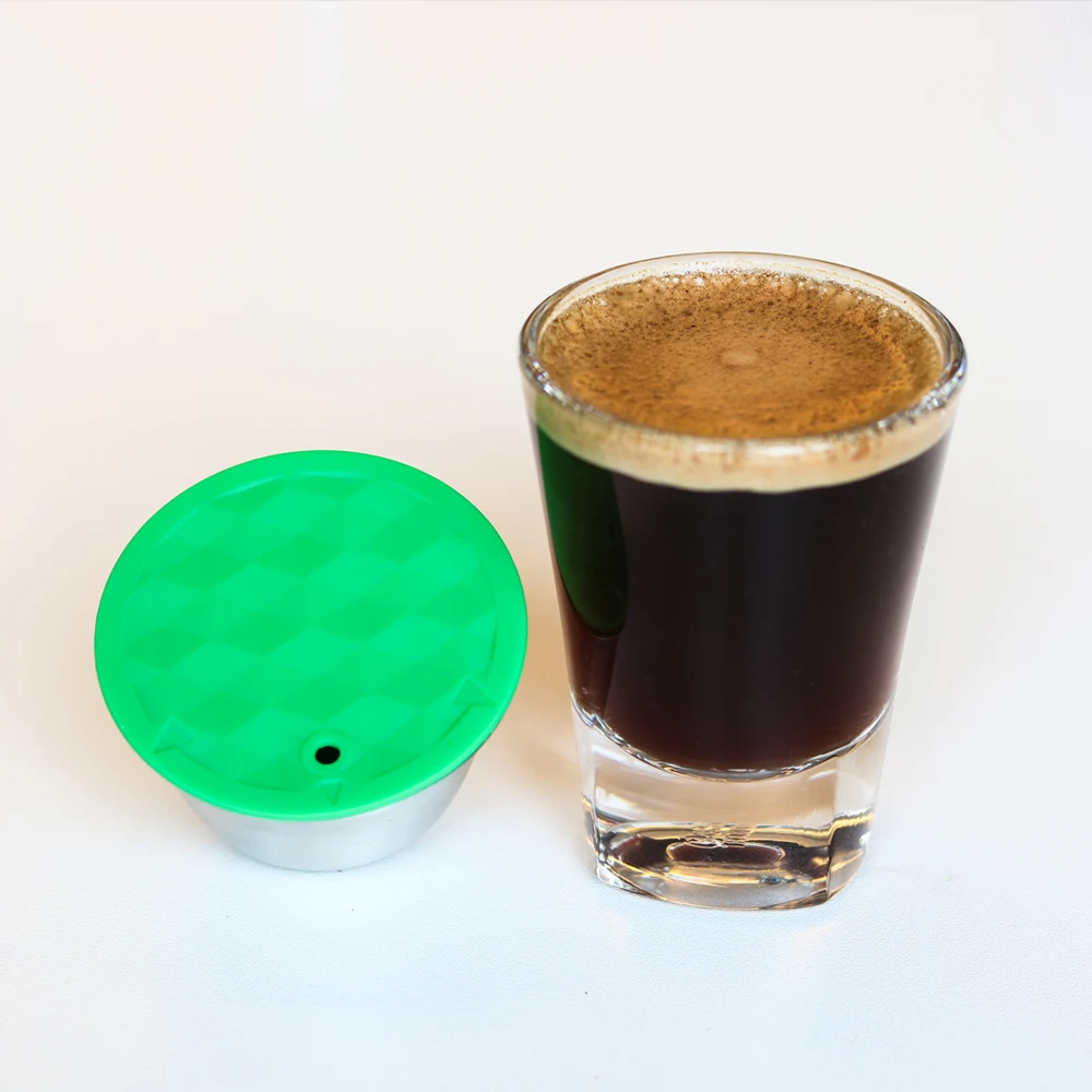 Нержавеющая сталь металл Dolci густо капсулы Crema Capsulas De кафе recargables Dolce Gusto