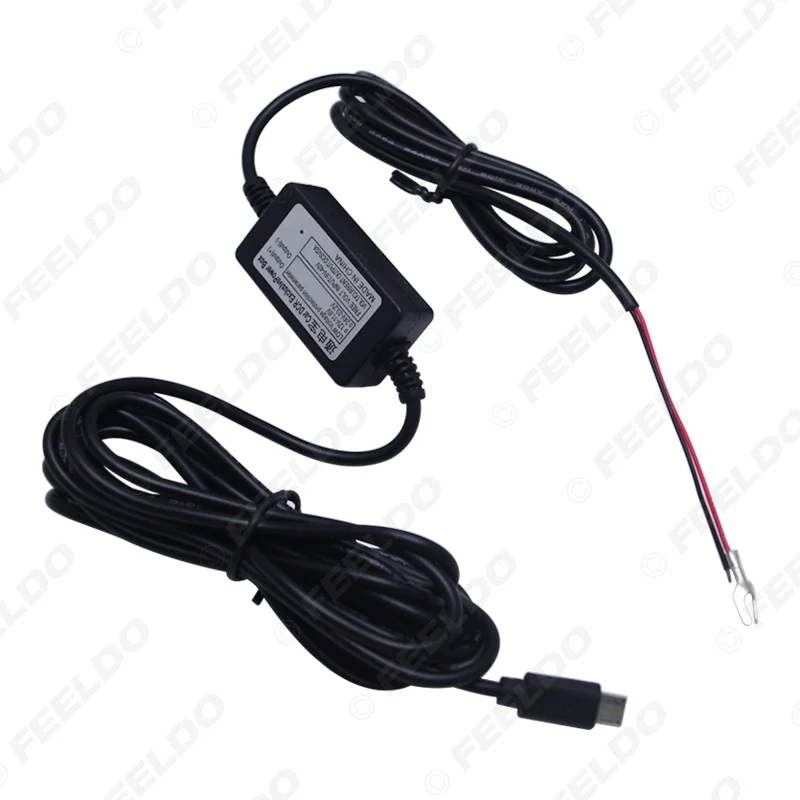 Автомобильный видеорегистратор FEELDO 1 комплект 1500 мА Micro USB 8 в до 40 в|Кабели