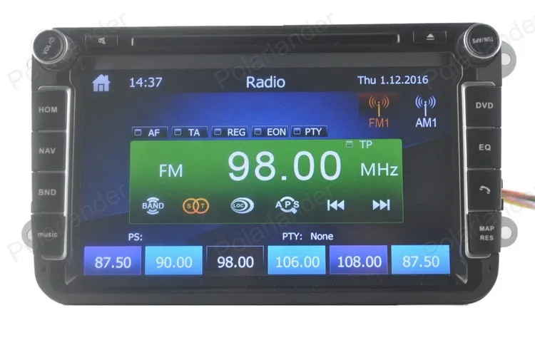 Sale 8 inch Car Video Players Car DVD For VW/POLO/PASSAT/Golf/Skoda/Octavia/SEAT/LEON With Wifi Radio GPS Navigation 6