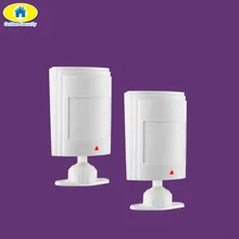 Golden Security 2Pcs Wired PIR Detector Motion Sensor for All Wired Zone Home House Intruder Alarm System Security