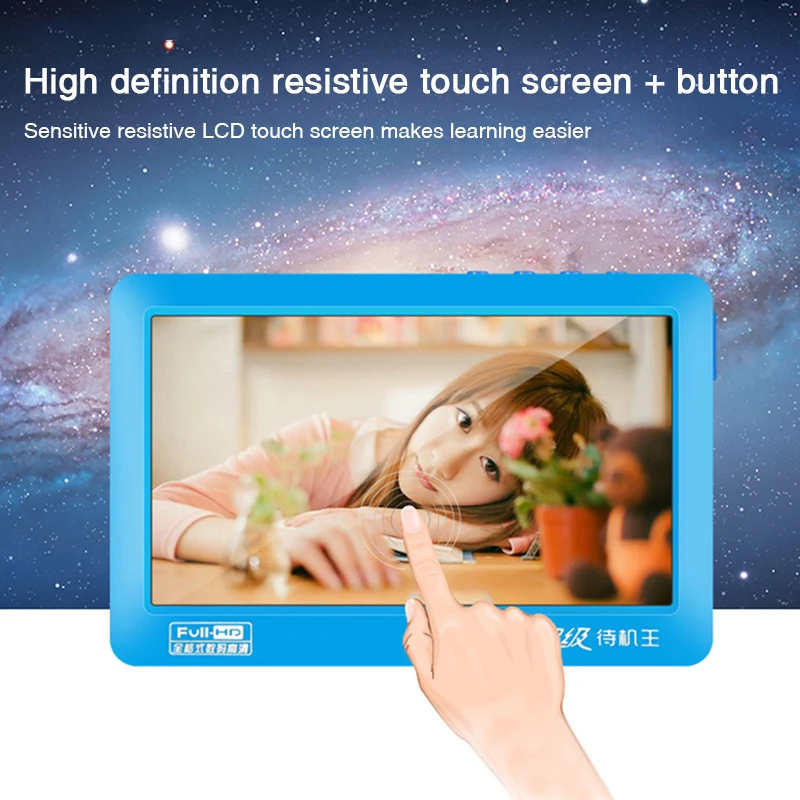 HD 8GB MP5 Player 5 inch Long Standby Touch Screen reproductor mp4 Player MP3 E-book Reading Game Player 3200mA placa de video