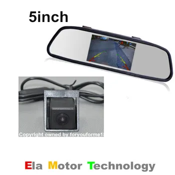 

CCD Night Vision Car Reverse Backup Rear View Camera for Ssangyong New Actyon Korando with 5inch Car Rearview Screen Monitor