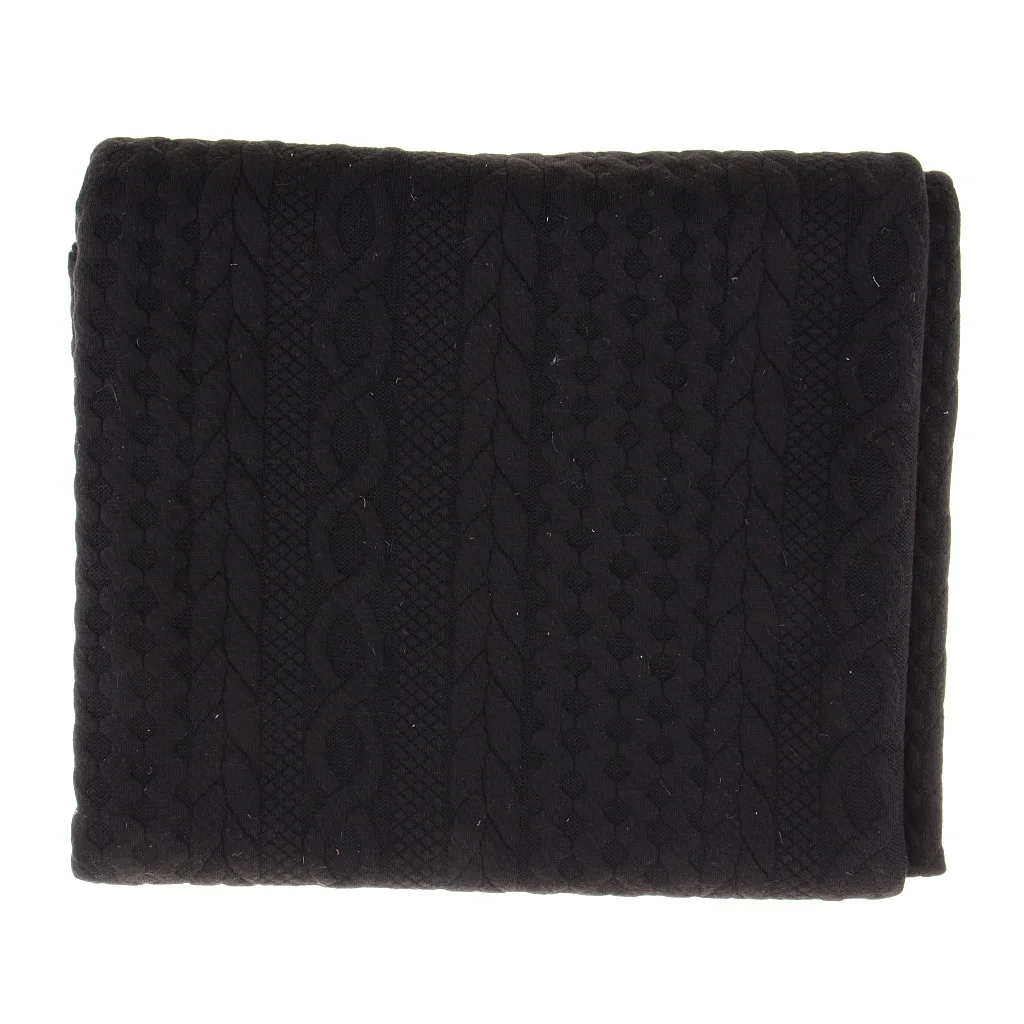 1 Meter 73 Inch Wide Woven Cable Knit Fabric Handmade Home Textile Cloth Fabric for Clothing Accessories Blanket Making