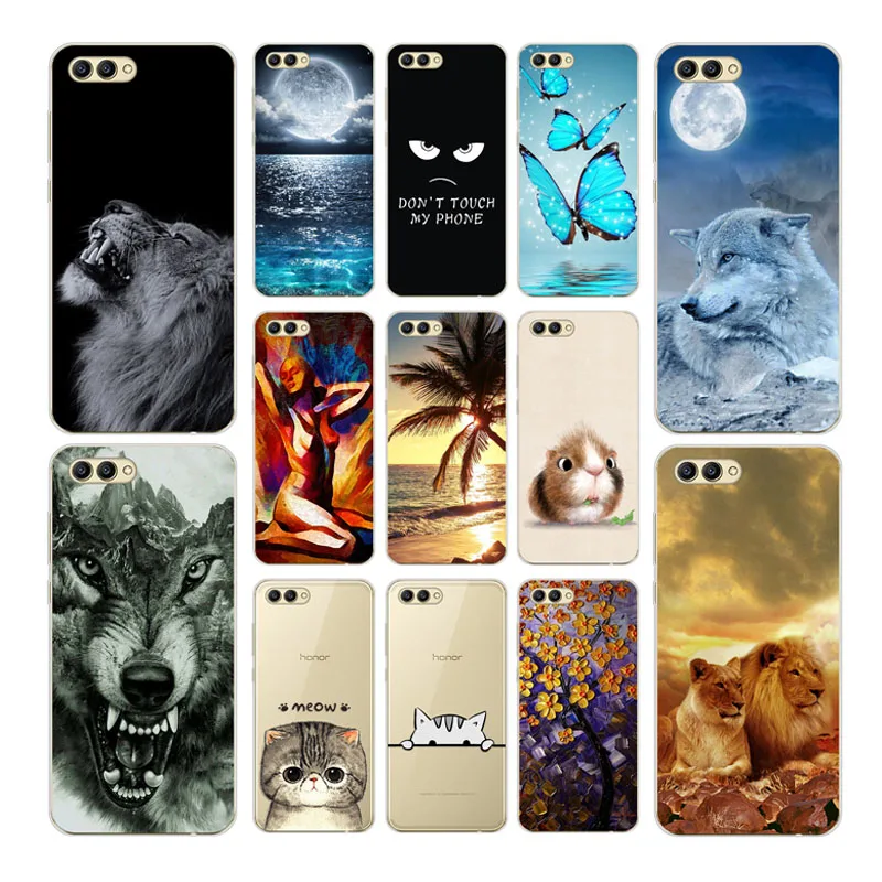 

Honor 10 Case Silicone TPU Cover for Huawei Honor 10 5.84" Cute Cartoon Patterned Soft Phone Case FOR Huawei Honor 10 Phone Case