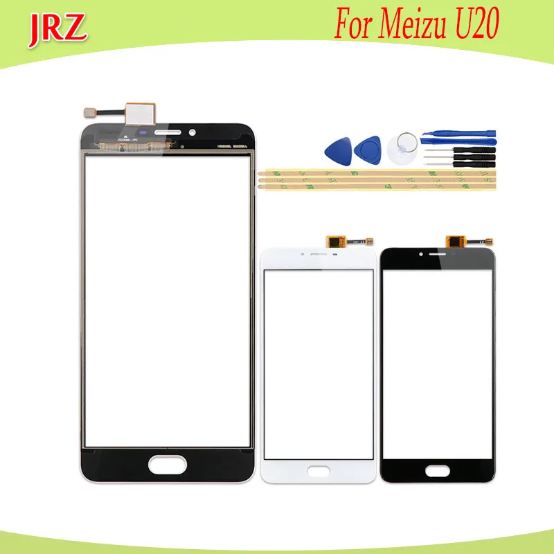 Сенсорный экран JRZ 5 дюйма для телефона переднее стекло объектив Meizu U20 сенсорная