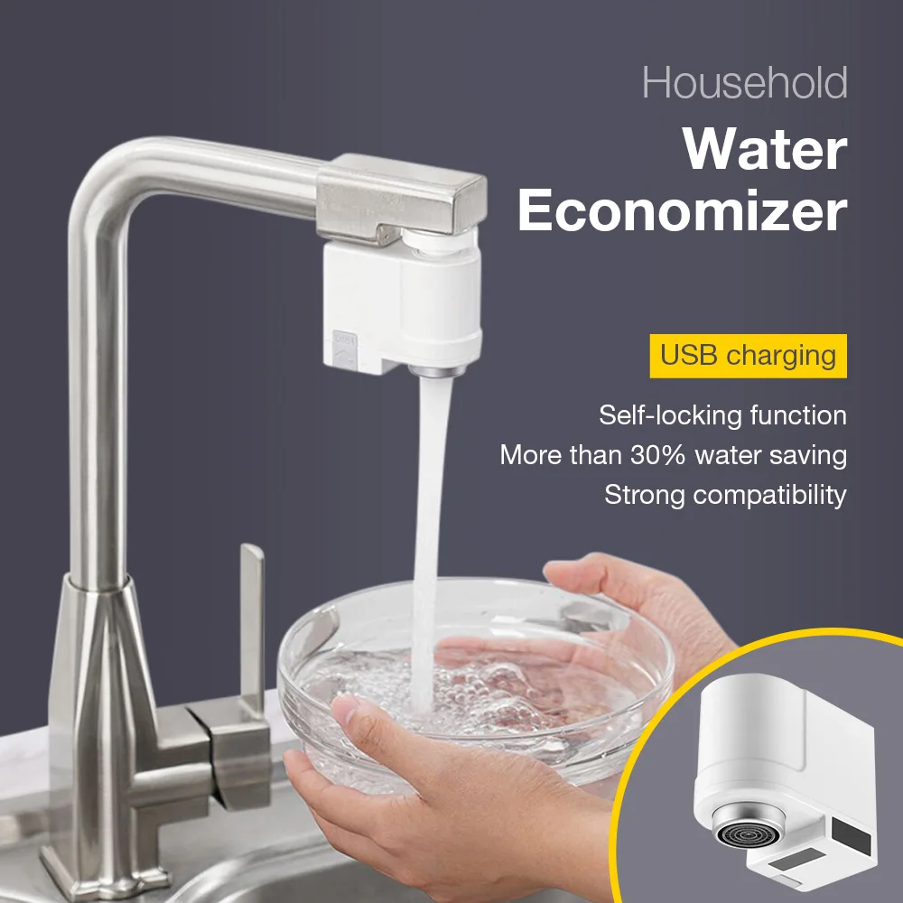 

Induction Water Saver overflow smart faucet sensor Infrared water energy saving device Kitchen Nozzle Tap