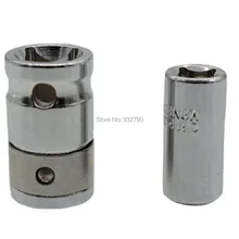 3/" квадратный до 10 мм/1/4" квадратный до 6,3 мм адаптер ударный гайковерт отвертка бит Шаг буровое долото фреза Бит Быстрый Выпускной патрон