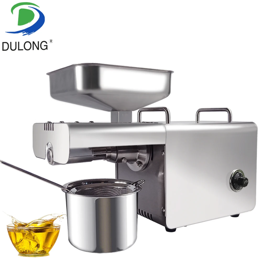 

Stainless steel small sunflower seeds coconut nuts cold press oil machine cocoa bean oil extractor machine oil press machine