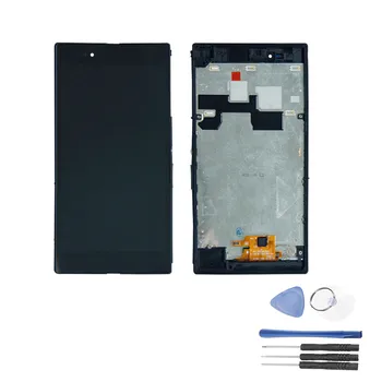 

Touch Screen Digitizer LCD Display Screen + Frame For Sony Xperia Z Ultra XL39H XL39 C6802 C6806 Assembly Replacement parts