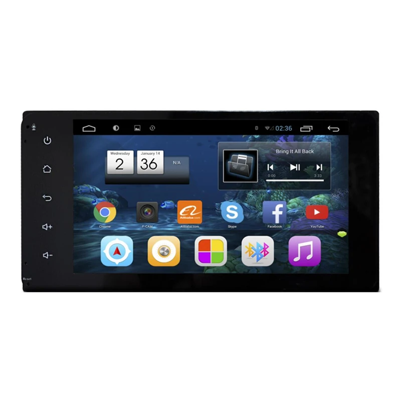 Автомагнитола 7 дюймов центральный мультимедийный плеер на Android с DVD GPS