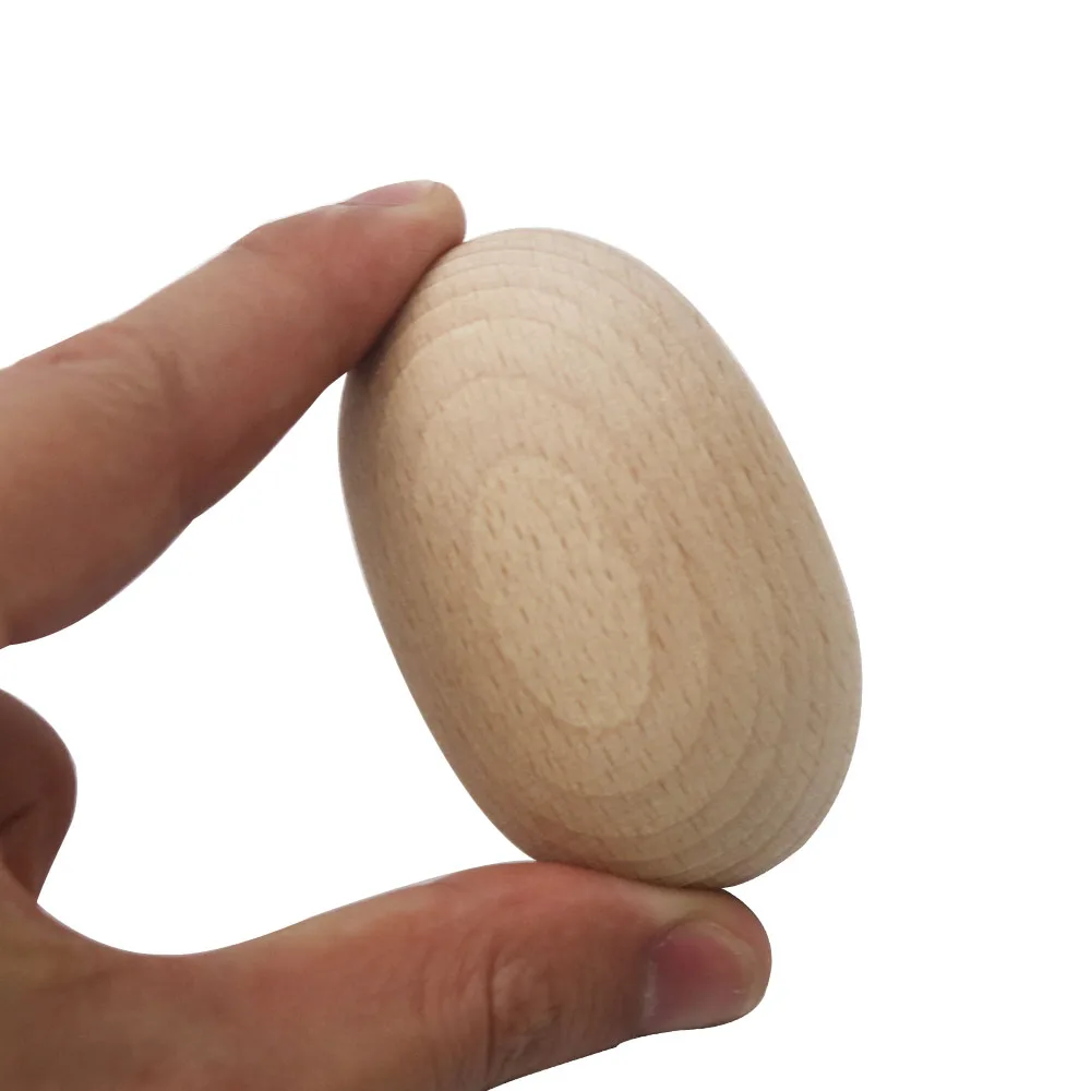 

1 PC Natural Wooden Darning Egg DIY Home Sewing Socks Sewing Tools 6.5*4cm