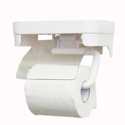 Творческий бытовой держатель для туалетной бумаги стеллаж для хранения пластмассовый настенный туалетной бумаги рулон водостойкие