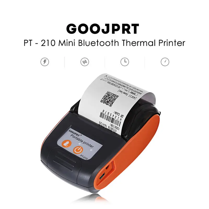 goojprt mini bluetooth thermal printer