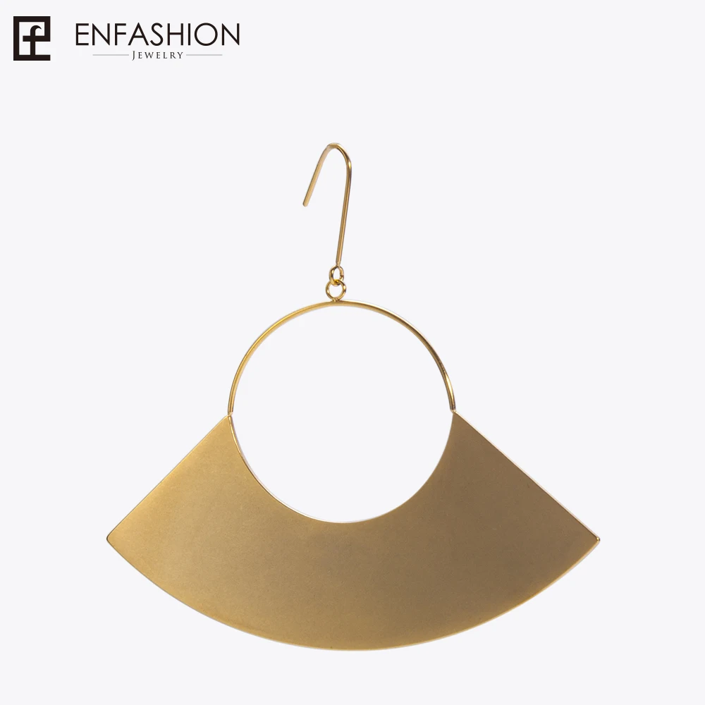 Серьги подвески женские из нержавеющей стали золотого цвета EB171040|earrings for|dropping