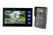 Freeship 7 Pulgadas Video de la Puerta del Monitor de Visión Nocturna Cámara Ojo de Interfono Para Hotel/Casa Cámara de Vídeo Para El Apartamento