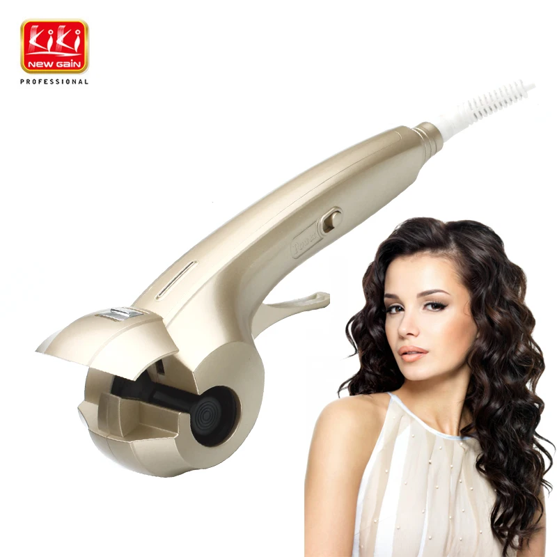 

KIKI LCD Screen Automatic Hair Curler Heating Hair Care Styling Tools Ceramic Wave Hair Curl Magic Curling Iron Hair Styler