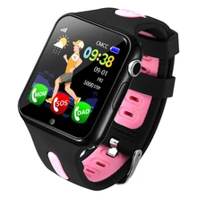 Espanson V5 Children GPS Smart font b Watch b font With Camera Facebook Emergency Security Anti