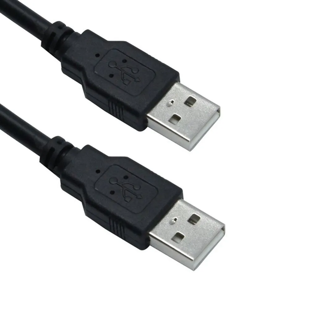 

USB 2.0 Cable Type A Male to A Male Plug High Speed 480Mbps USB to USB Data Transfer Cable 1.5m for Computer Speaker Printers