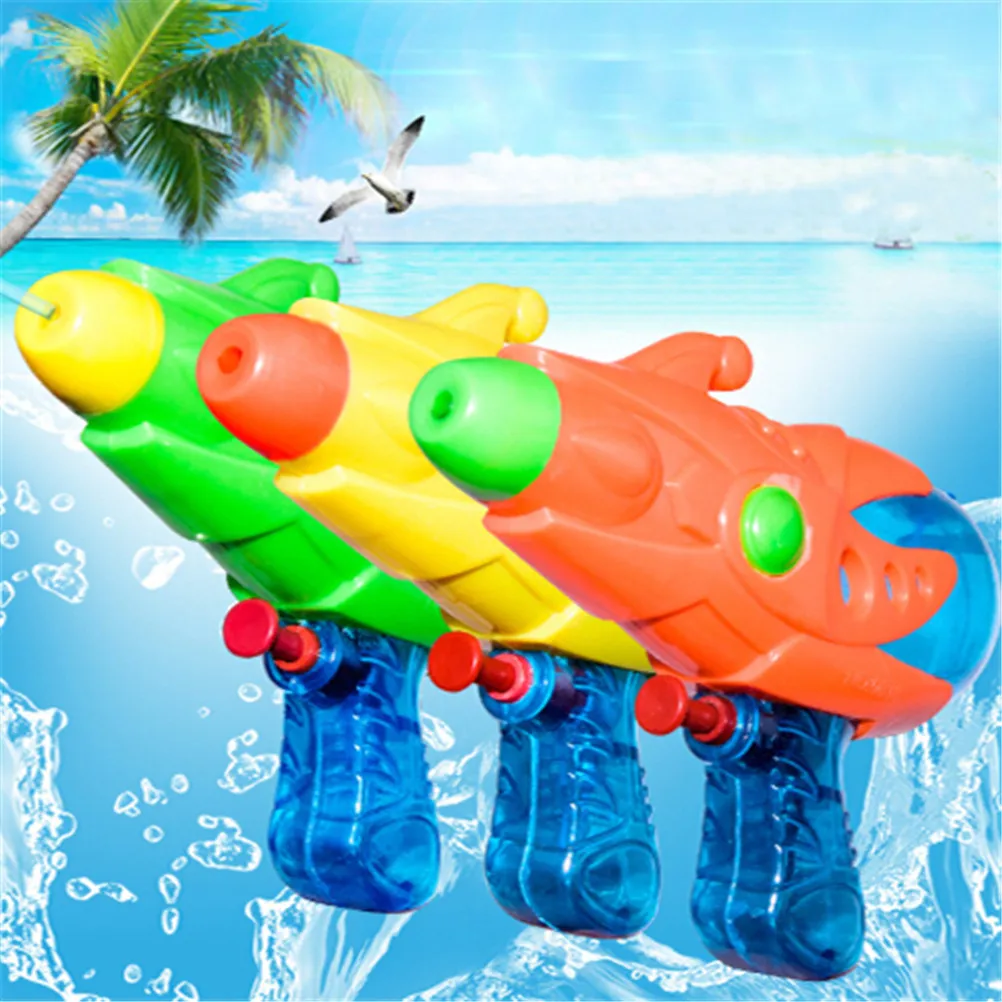 1 шт. пластиковая насадка с двойным отверстием, Потяните водяной пистолет, Soaker, Squirt Blaster Shooter, пистолет, длинная игрушка, игрушки для воды на открытом воздухе