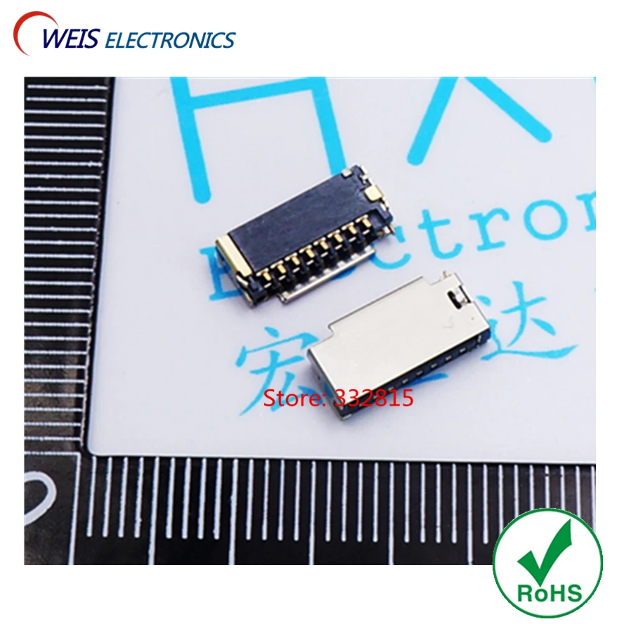 

10pcs Micro SD card socket MINI TF connector SHORT Memory card Adapter PLUG TYPE Free shipping