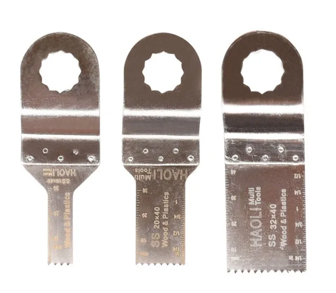 3 pcs 10 32mm Stainless steel Oscillating Multi Tool saw blade for
