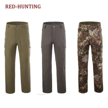 

Tactical Softshell Pants Outdoor Hiking Traveling Waterproof Mountain Pants