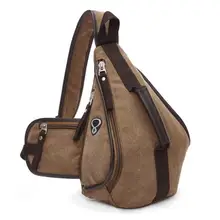 070417 новая популярная мужская нагрудная сумка из текстиля мужская повседневная сумка-мессенджер