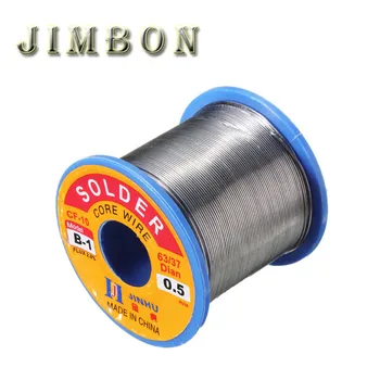 

JimBon 300g 0.5mm Soldeing Wire Welding Wire 63/37 Tin Lead 2.0% Flux Roll Reel Solder Tools