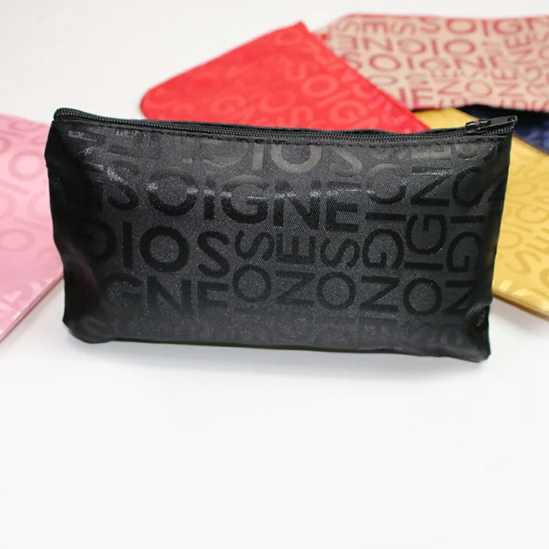 

Cosmetic Pack Ladies Letter Bag Portable Storage Gift Bag Fashion Solid Color Handal Bags Coin Puse